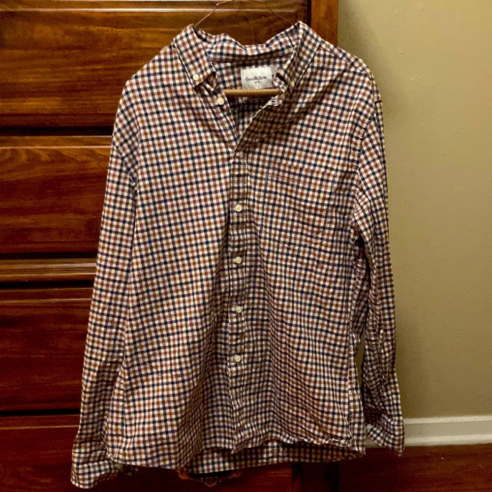 Men’s button down shirt